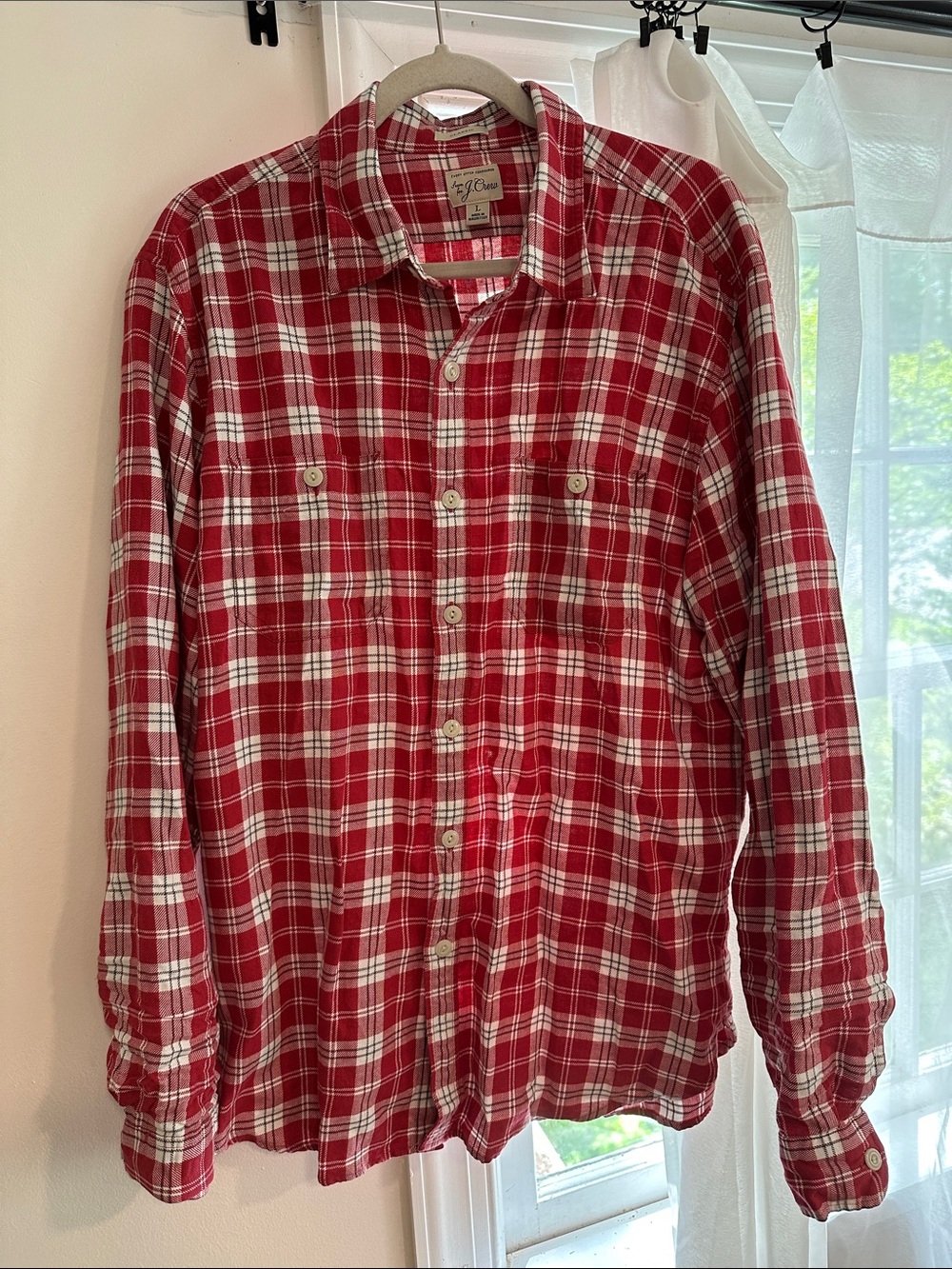 Men’s Jcrew plaid button down